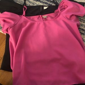 Off the shoulder tops